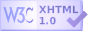 Valid XHTML 1.0 Transitional